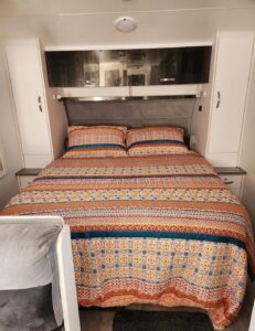 Nova Metrolink Internals Bed | Find My Van | Caravan Broker | Caravan Sale Australia