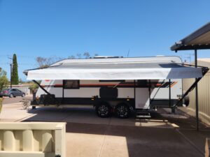 2018 Nova Metrolink External with Awning | Find My Van | Caravan Broker | Caravan Sale Australia
