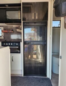 Nova Metrolink Internals Fridge | Find My Van | Caravan Broker | Caravan Sale Australia