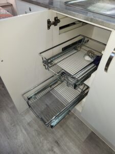 2018 Nova Metrolink kitchen racks | Find My Van | Caravan Broker | Caravan Sale Australia