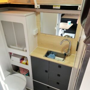 2023 Stoney Creek Scout 15 Toilet and sink Find My Van Caravan Broker Caravan Sale Australia