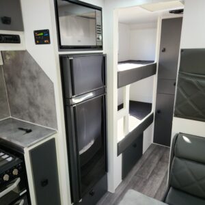 2023 Xplore RV Fridge and Microwave