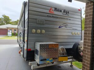 2015 New Age OZ Classic | External Back | Find My Van | Caravan Broker | Caravan Sale Australia