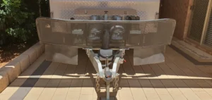 2016 Kokoda Force IV X Trail Front Stone Guard and Hitch | Find My Van | Caravan Sale Australia | Caravan Broker