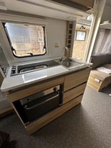2018 Adria Altea 552UP | Kitchen | Find My Van | Caravan Broker | Caravan Sale Australia jpeg