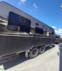 2022 Royal Flair Aussiemate | External Side | Find My Van | Caravan Broker | Caravan Sale Australia