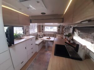 2022 Royal Flair Aussiemate | Kitchen + Lounge | Find My Van | Caravan Broker | Caravan Sale Australia