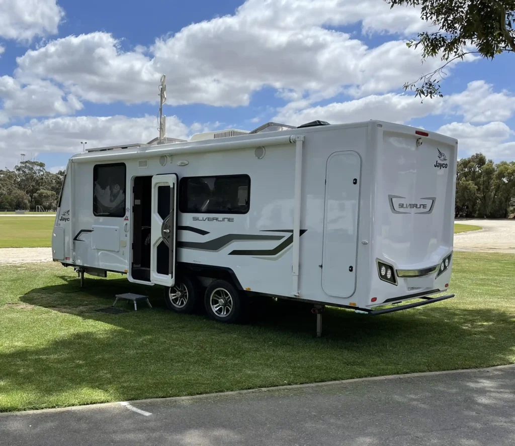 2015 Jayco Silverline | External Door Side | Find My Van | Caravan Broker | Caravan Sale Australia