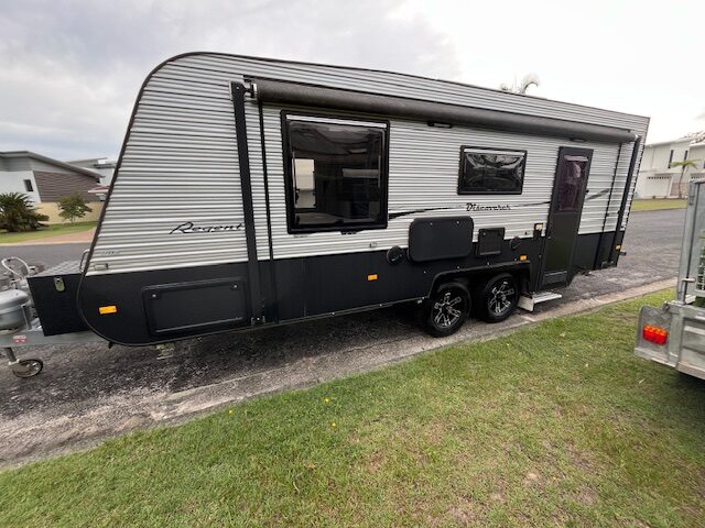 2017 Regent Discoverer | External Door Side | Find My Van | Caravan Broker | Caravan Sale Australia