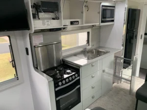 2020 Crusader Musketeer Aramis | Kitchen 3 | Find My Van | Caravan Broker | Caravan Sale Australia