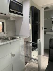 2020 Crusader Musketeer Aramis | Kitchen storage | Find My Van | Caravan Broker | Caravan Sale Australia