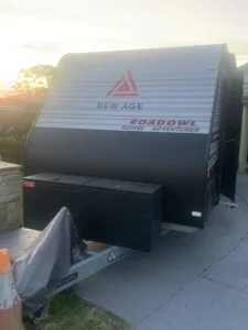 2020 New Age Road Owl Adventurer | External Front | Find My Van | Caravan Broker | Caravan Sale Australia