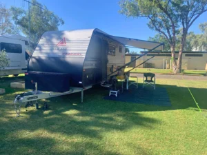 2020 New Age Road Owl Adventurer | External with Awning | Find My Van | Caravan Broker | Caravan Sale Australia