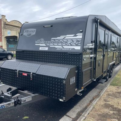 2021 Roma Razorback Sport 4 Berths Semi off road