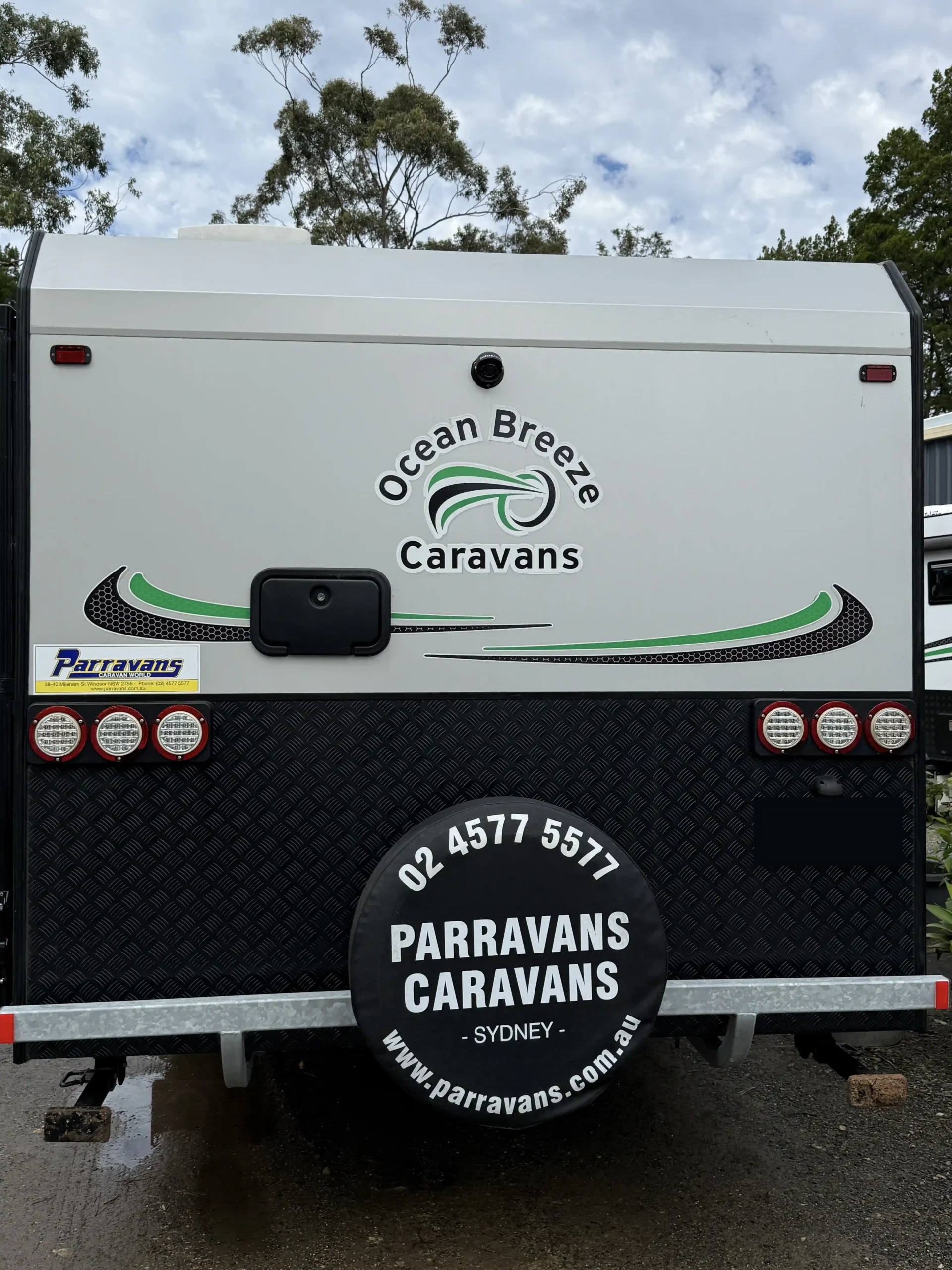 2022 Ocean Breeze Family Falcon | External Back | Find My Van | Caravan Broker | Caravan Sale Australia