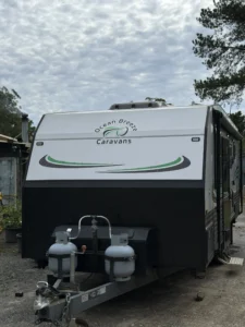 2022 Ocean Breeze Family Falcon | External Front | Find My Van | Caravan Broker | Caravan Sale Australia
