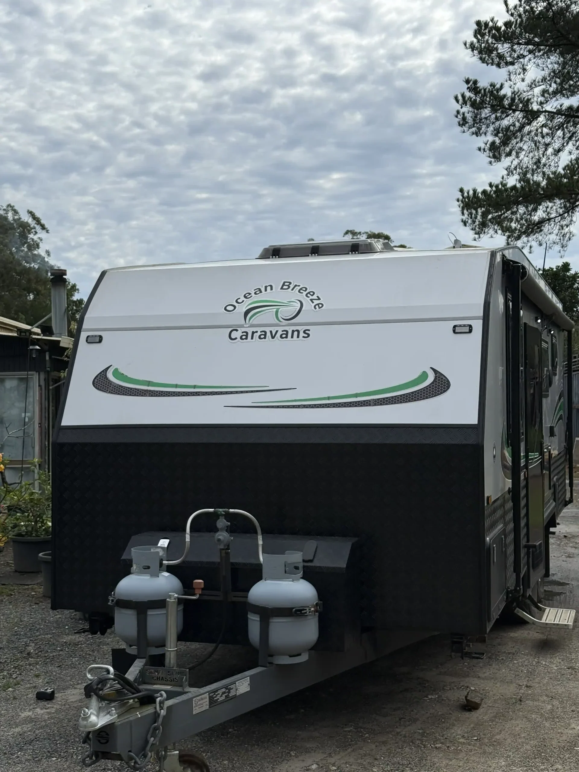 2022 Ocean Breeze Family Falcon | External Front | Find My Van | Caravan Broker | Caravan Sale Australia