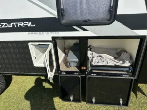 2021 Ezytrail Parkes Quad 15 MK2 | External Storage 2 | Find My Van | Caravan Broker | Caravan Sale Australia
