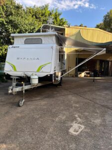 2014 Jayco Expanda Outback | External Front | Find My Van | Caravan Broker | Caravan Sale Australia
