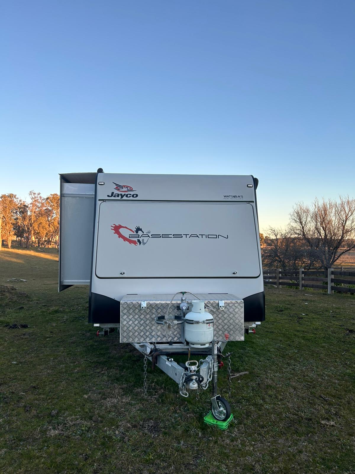 2022 Jayco Basestation | Externak Front | Find My Van | Caravan Broker | Caravan Sale Australia