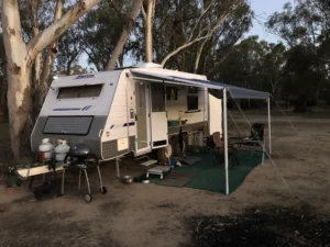 2006 Supreme Territory | External Cover with Awning | Find My Van | Caravan Broker | Caravan Sale VIC Australia