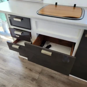 2016 Cell Track | Kitchen Storage 3 | Find My Van | Caravan Broker | Caravan for Sale SA Australia