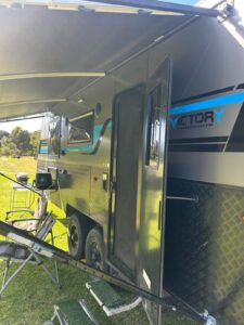 2023 Victory Trophy | Awning Door Side | Find My Van | Caravan Broker | Caravan for Sale VIC Australia