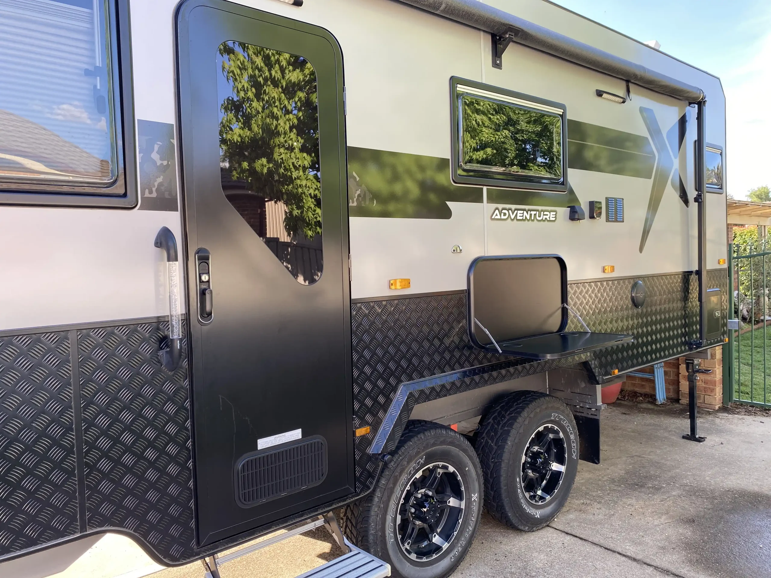 2024 Xplore RV Family | External Door Side | Find My Van | Caravan Broker | Caravan for Sale NSW Australia