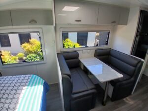 2019 Sunseeker Mirage Sport | Diner Lounge | Find My Van | Caravan Broker | Caravan for Sale QLD Australia