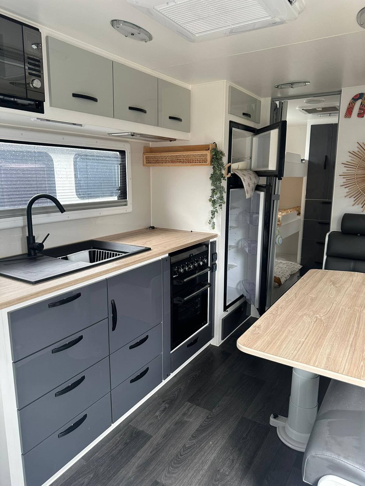 2023 Leader Gold LE | Kitchen | Find My Van | Caravan Broker | Caravan for Sale ACT Australia