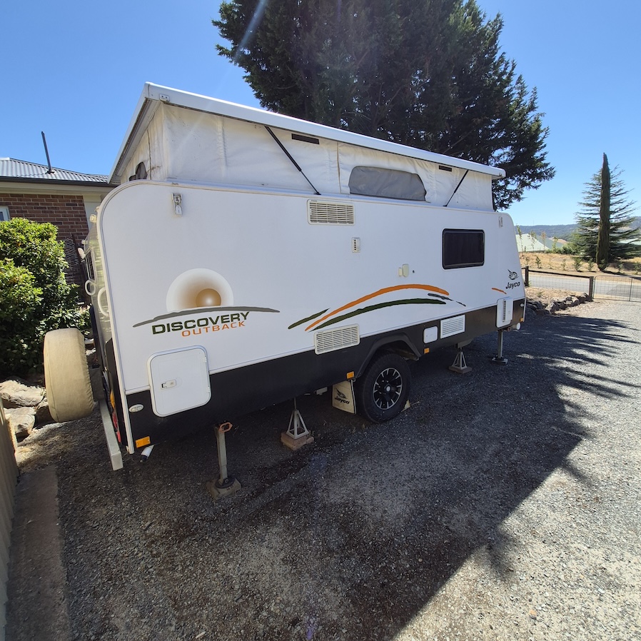 2013 Jayco Discovery Outback | External Other Side | Find My Van | Caravan Broker | Caravan for Sale in NSW Australia