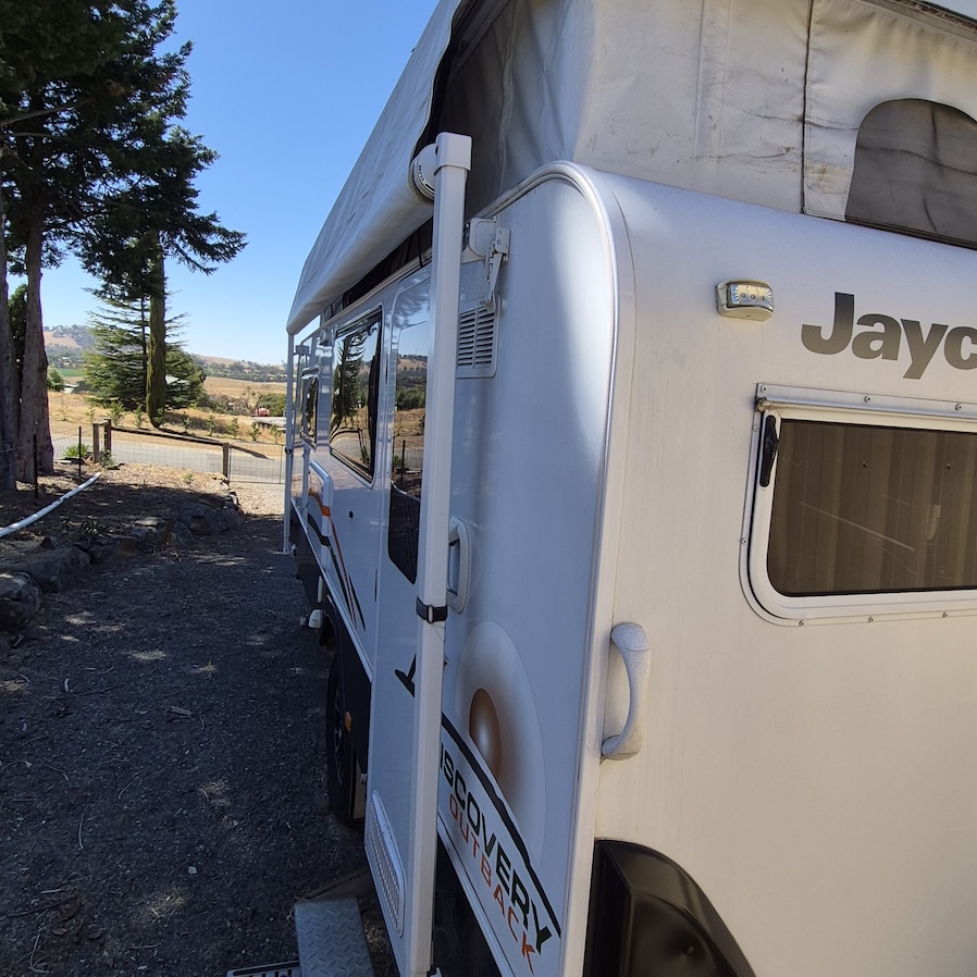 2013 Jayco Discovery Outback | External Side | Find My Van | Caravan Broker | Caravan for Sale in NSW Australia