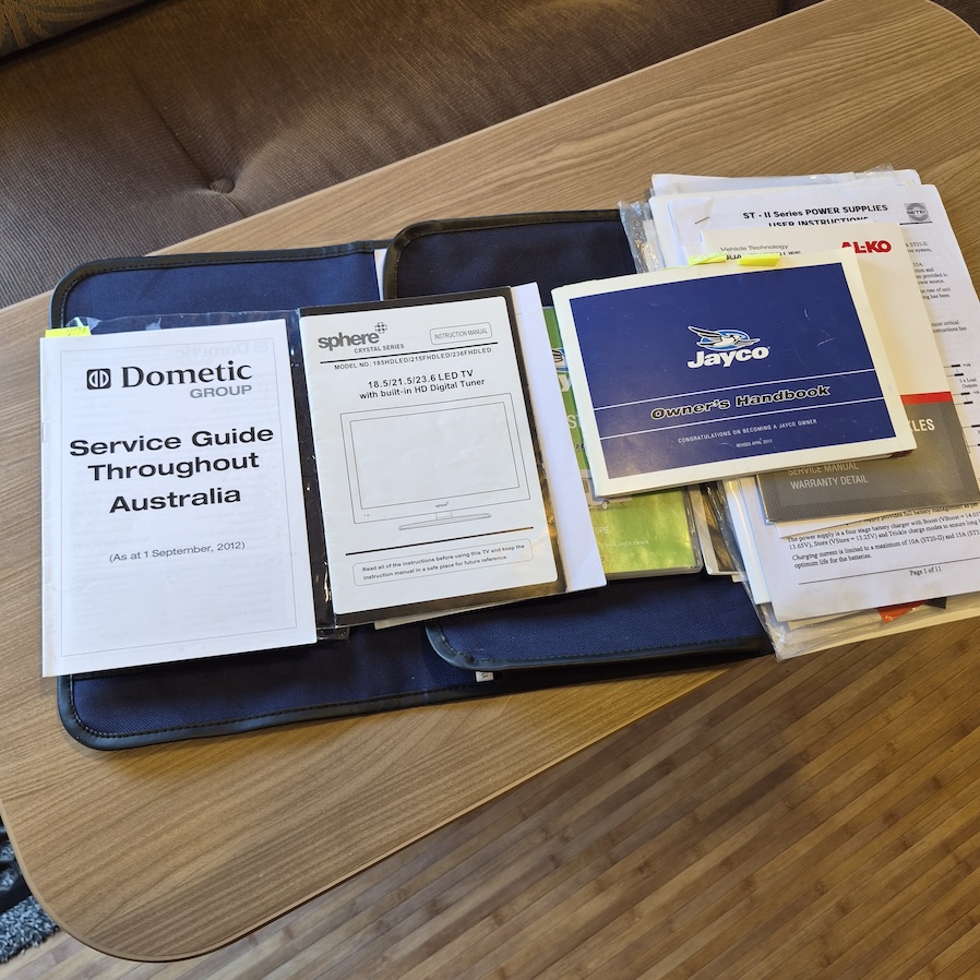 2013 Jayco Discovery Outback | Manuals 2 | Find My Van | Caravan Broker | Caravan for Sale in NSW Australia