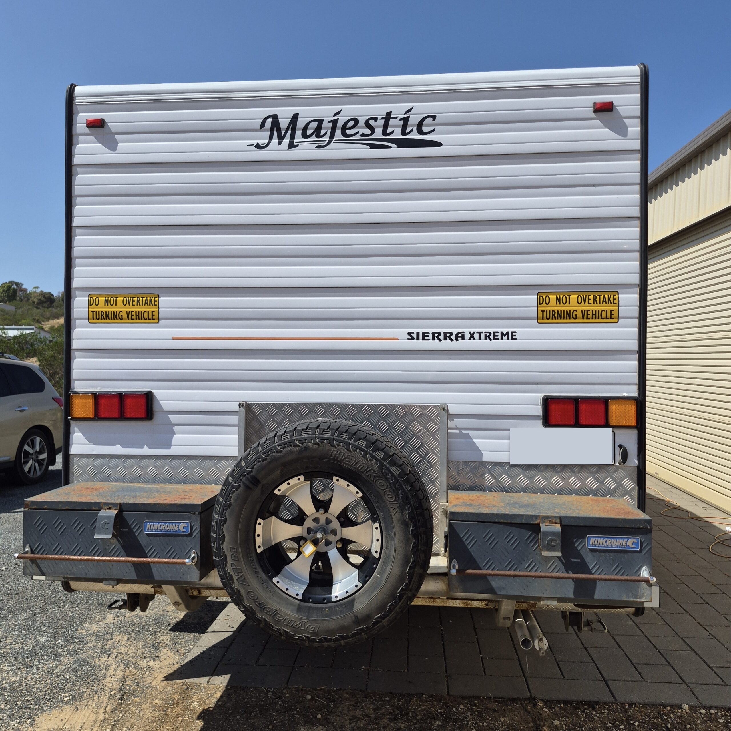 2014 Majestic Sierra Extreme | External Back 2 | Find My Van |Caravan Broker| Caravan for sale in SA Australia