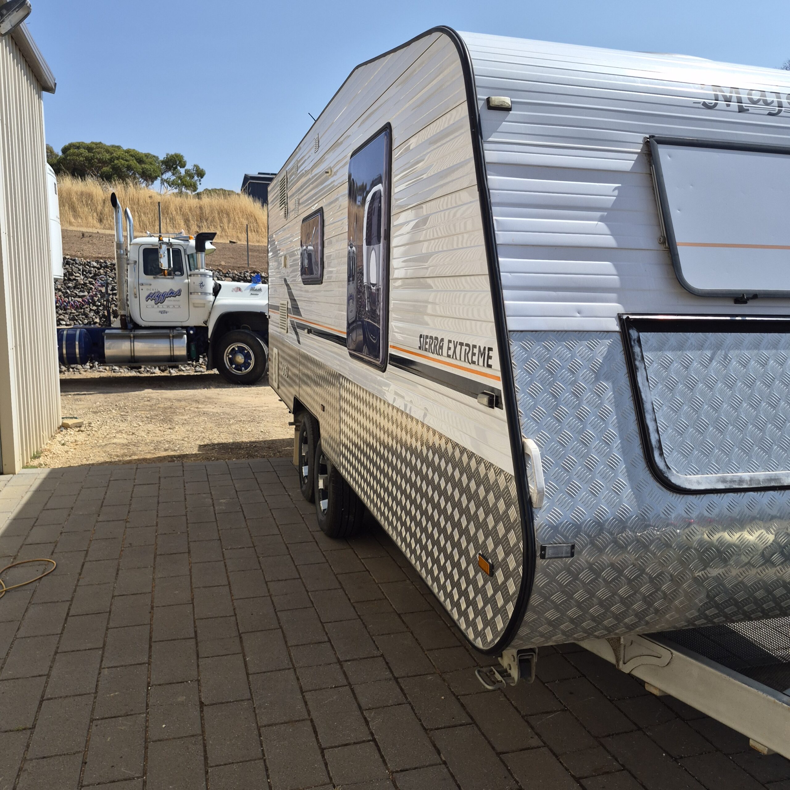 2014 Majestic Sierra Extreme | External Side | Find My Van |Caravan Broker| Caravan for sale in SA Australia