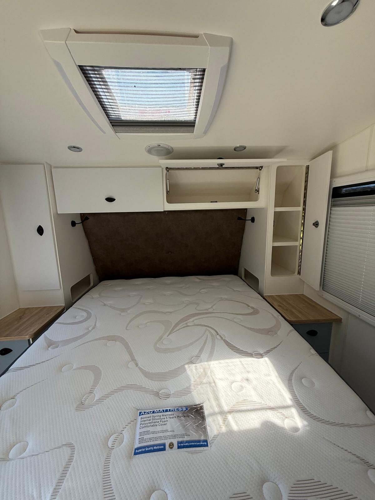 2023 Great Escape Family Escape Limited Edition | Bed and Storage | Find My Van | Caravan Broker | Caravan for Sale in QLD Australia