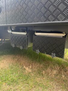 2023 Litchfield Great Escape Family Escape Limited Edition | External boxes | Find My Van | Caravan Broker | Caravan for Sale in QLD Australia
