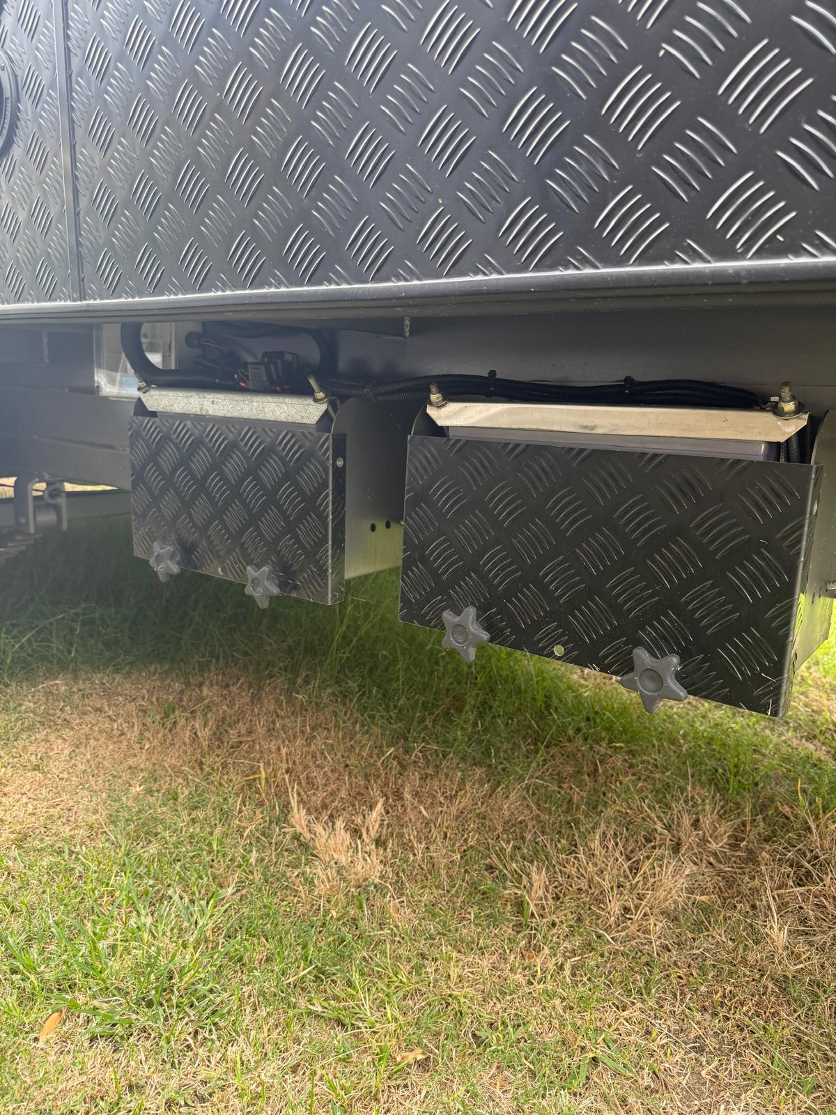 2023 Litchfield Great Escape Family Escape Limited Edition | External boxes | Find My Van | Caravan Broker | Caravan for Sale in QLD Australia