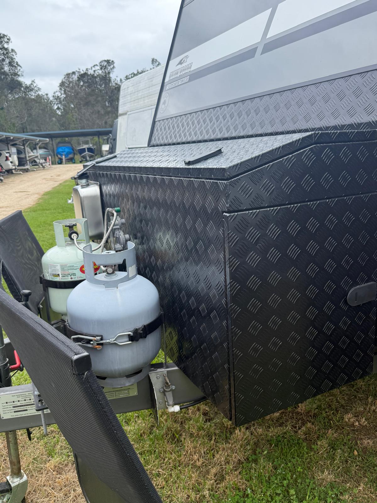 2023 Litchfield Great Escape Family Escape Limited Edition | Gas Tanks | Find My Van | Caravan Broker | Caravan for Sale in QLD Australia