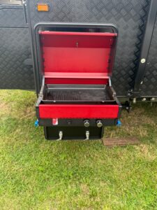 2023 Litchfield Great Escape Family Escape Limited Edition | Outdoor griller 2 | Find My Van | Caravan Broker | Caravan for Sale in QLD Australia