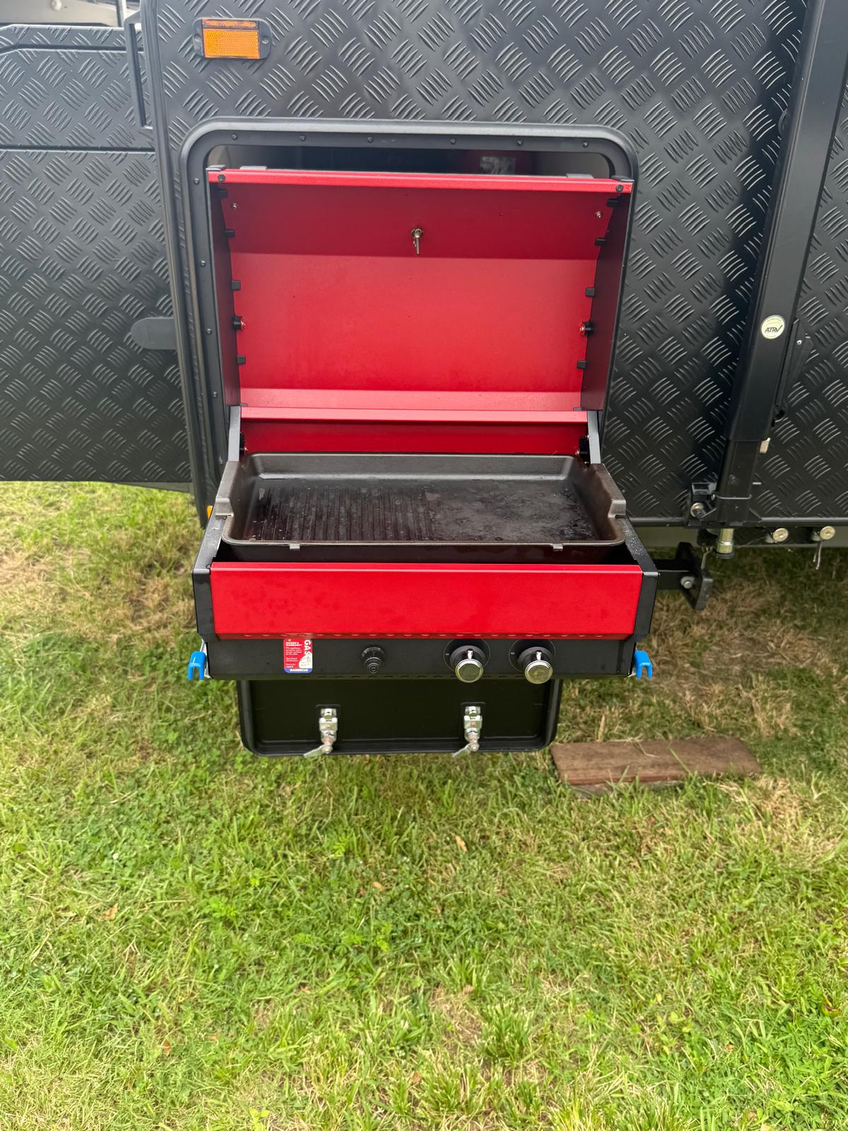 2023 Litchfield Great Escape Family Escape Limited Edition | Outdoor griller 2 | Find My Van | Caravan Broker | Caravan for Sale in QLD Australia