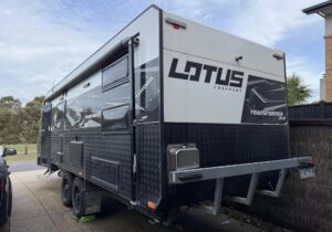 2023 Lotus Transformer | External Back 2 | Find My Van | Caravan Broker | Caravan for Sale VIC Australia