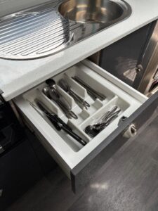 2023 Willow Conifer 628 | Kitchen Drawer | Find My Van | Caravan Broker | Caravan for Sale in VIC Australia