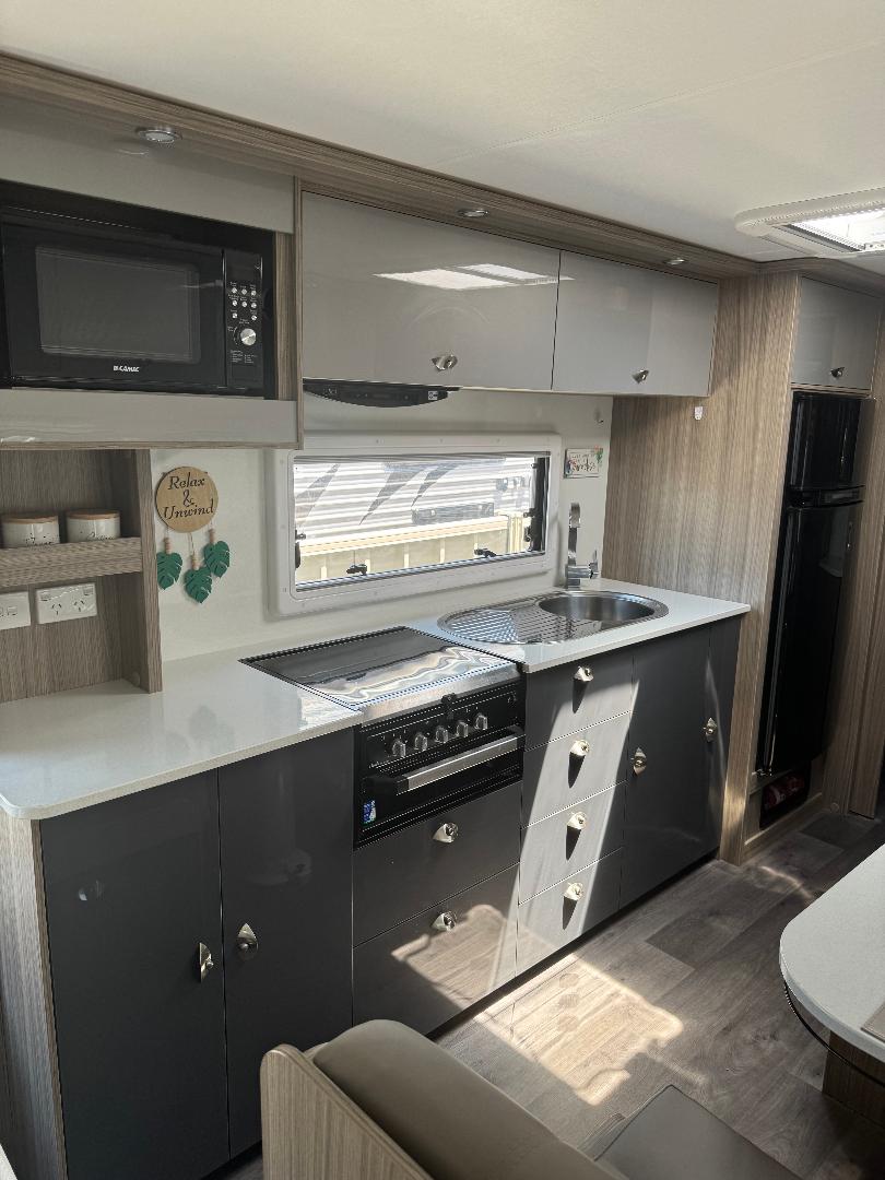 2023 Willow Conifer 628 | Kitchen | Find My Van | Caravan Broker | Caravan for Sale in VIC Australia