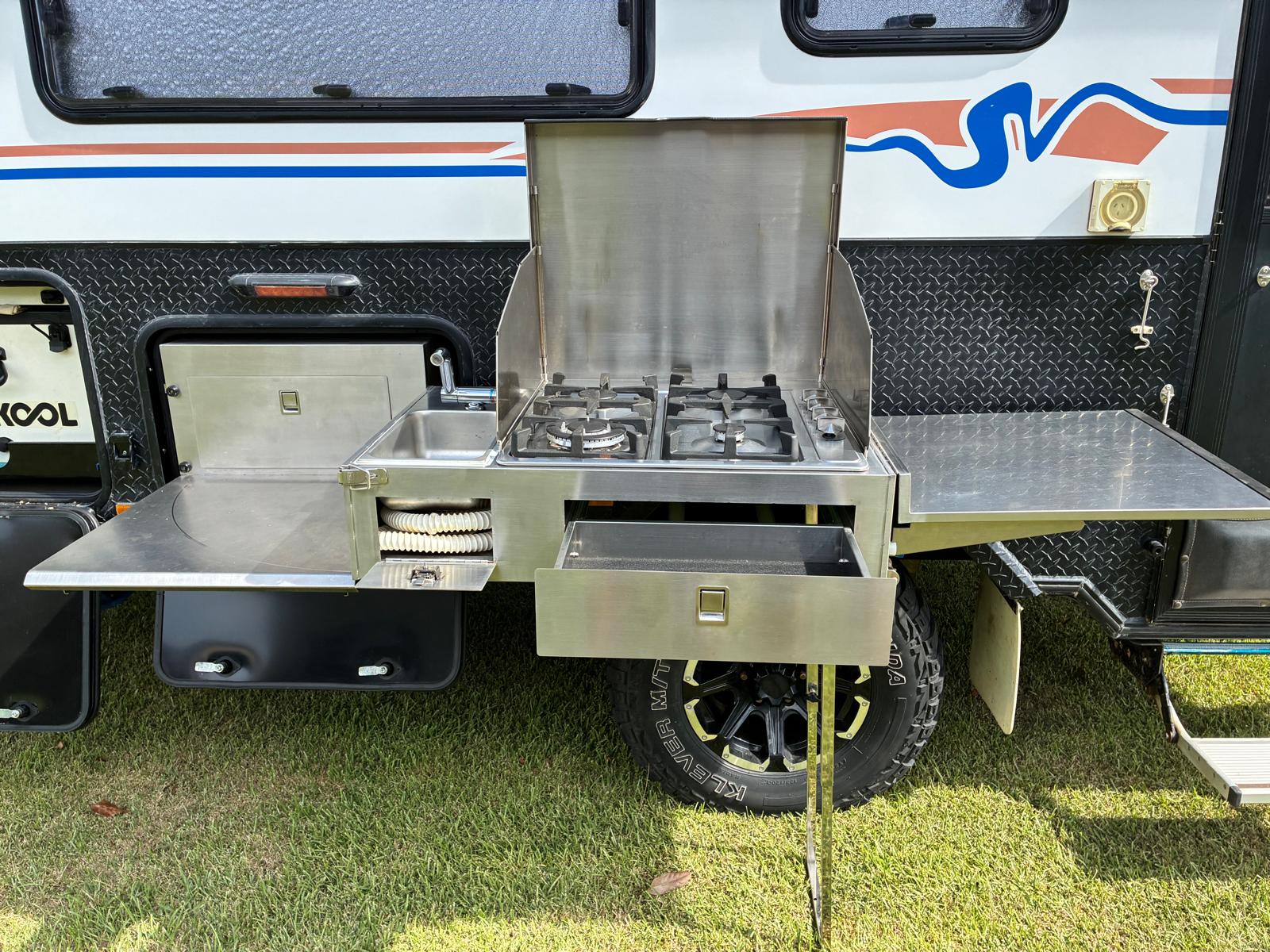 2021 Stoney Creek Scout 14 Gen 2 | Slide Out Kitchen | Find My Van | Caravan Broker | Caravan for Sale in QLD Australia