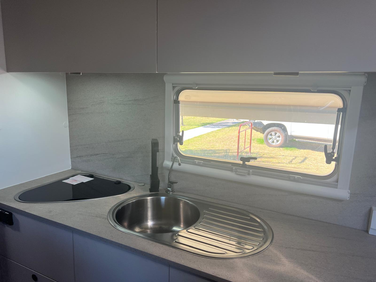 2023 Jayco Base Station | Kitchen | Find My Van | Caravan Broker | Caravan for sale VIC Australia