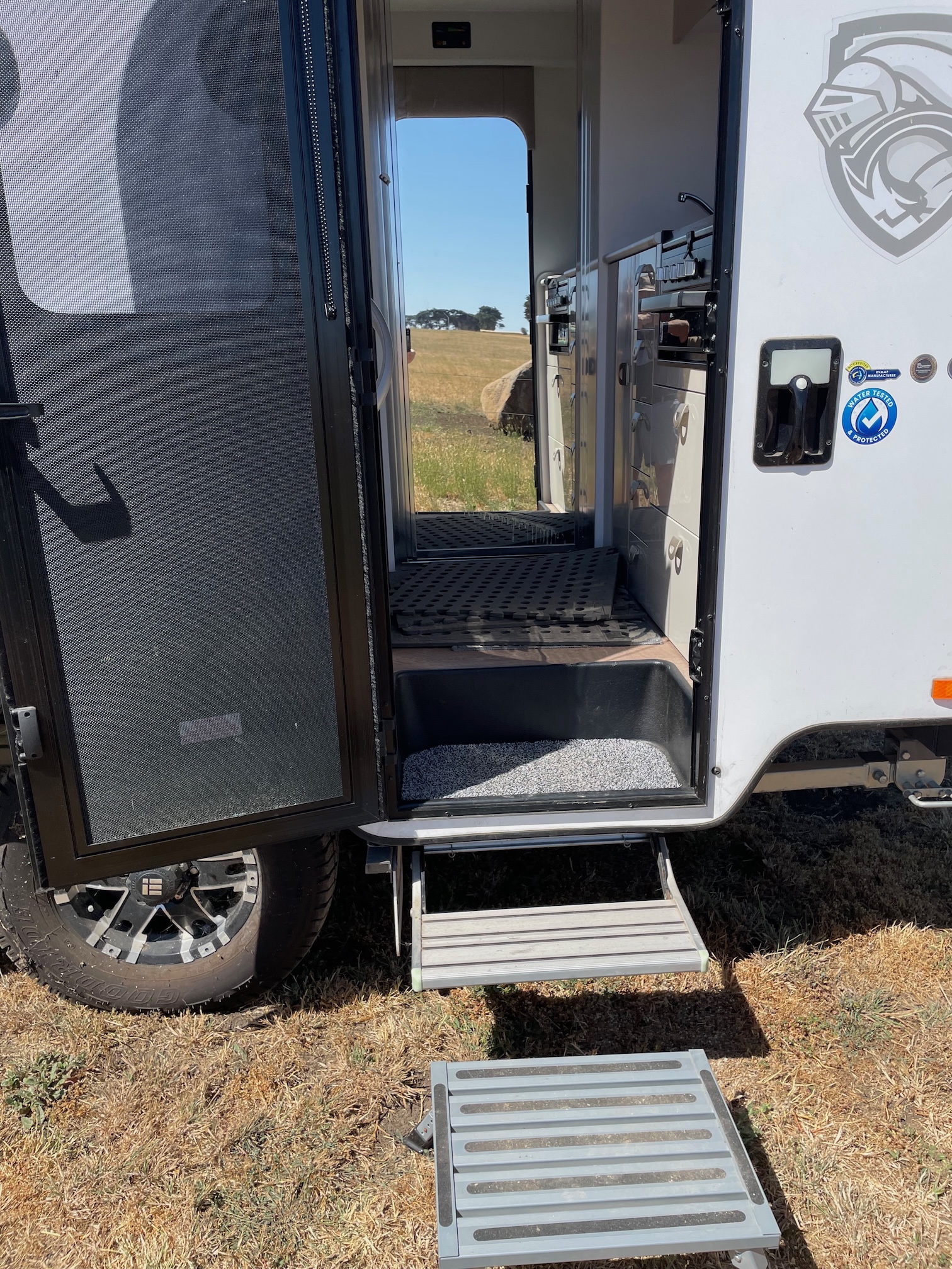 2024 Crusader Esperance CRV | Entry Way | Find My Van | Caravan Broker | Caravan for sale in VIC Australia