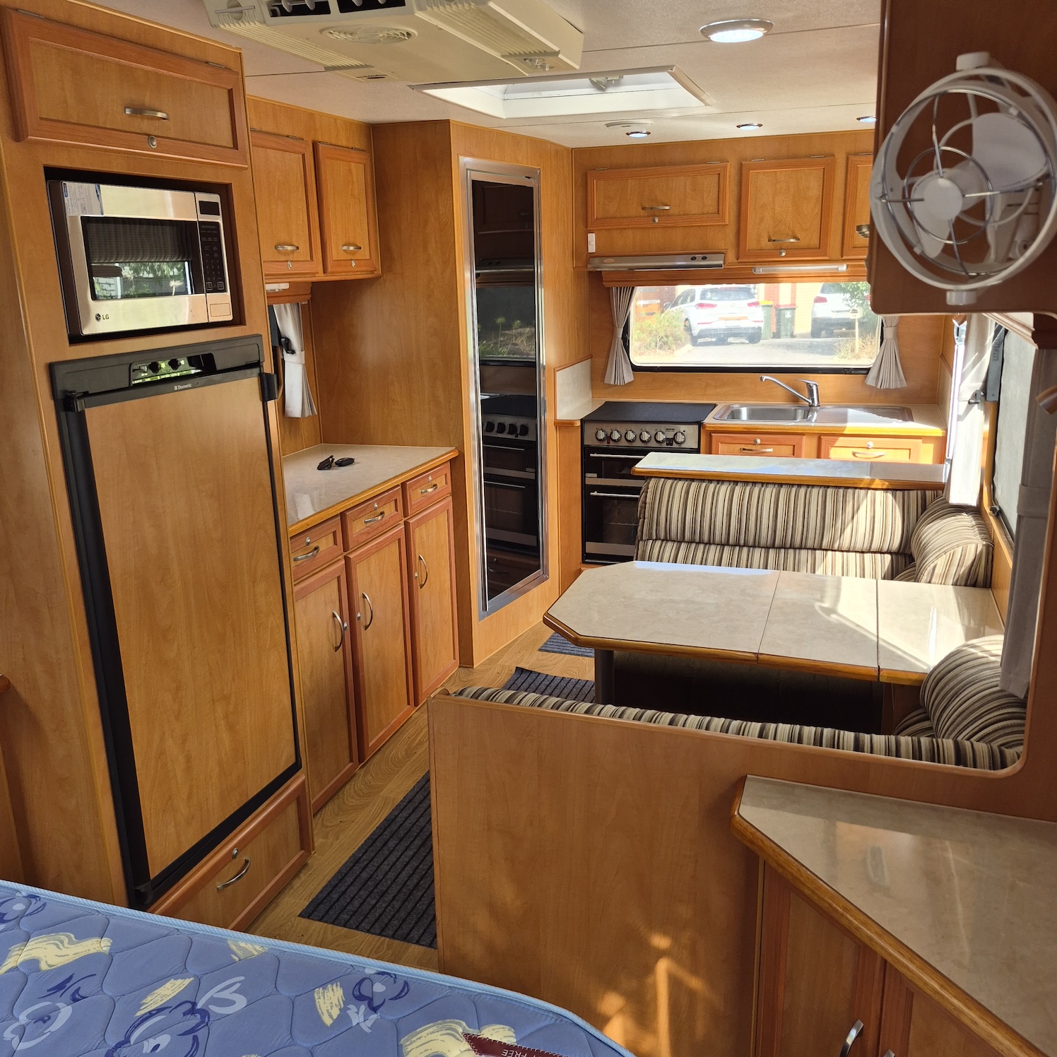 2010 Concept Newlands | Long View from Bed | Find My Van | Caravan Broker | Caravan for Sale in SA Australia