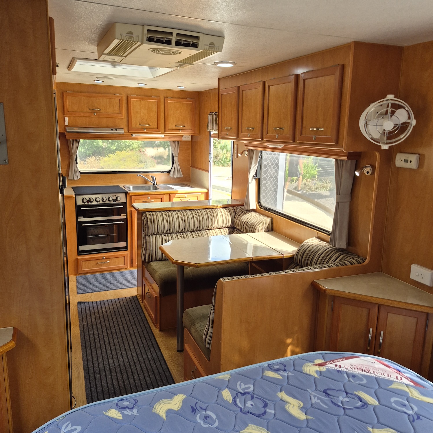 2010 Concept Newlands | Lounge and Kitchen | Find My Van | Caravan Broker | Caravan for Sale in SA Australia