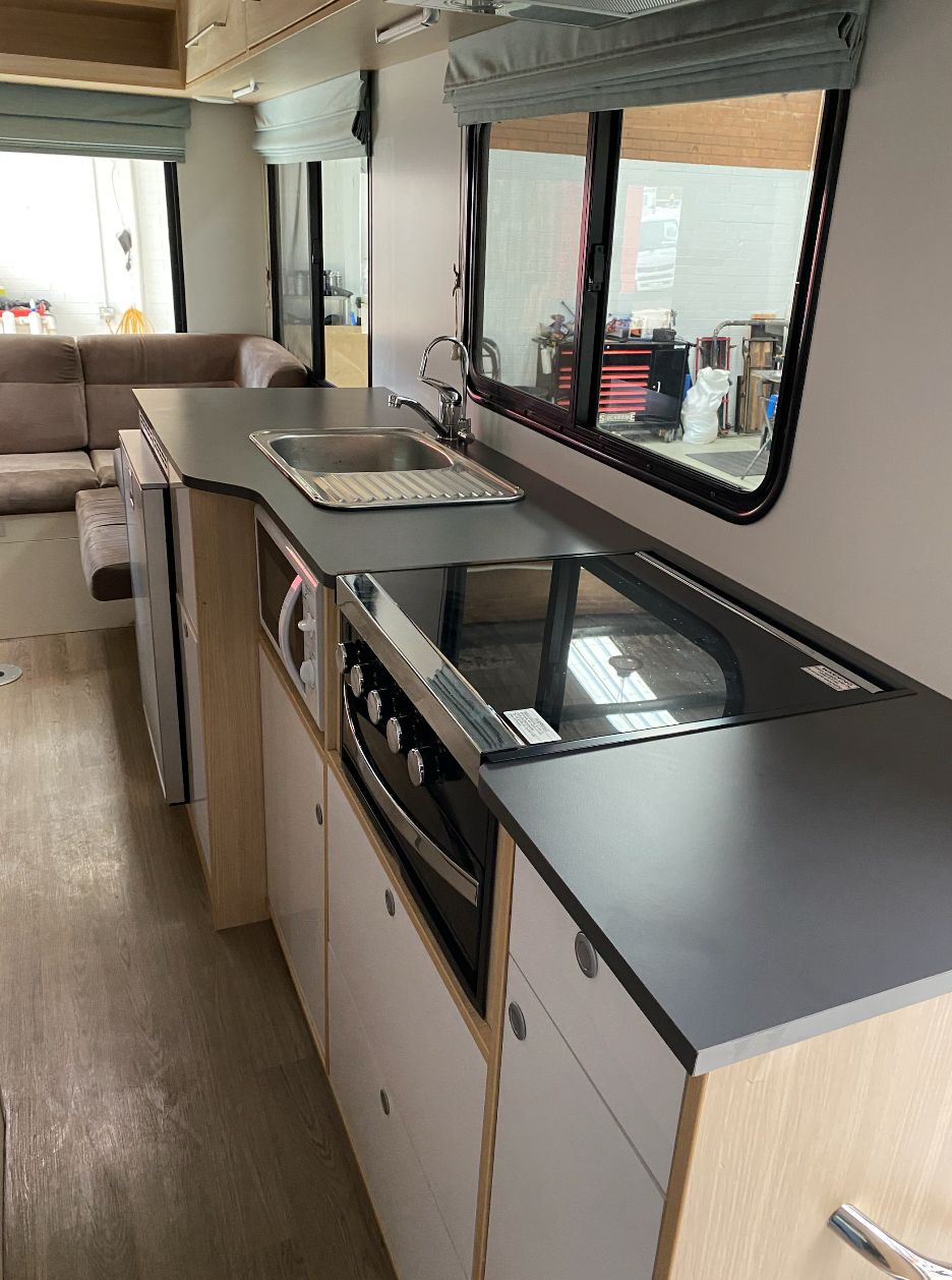 2017 Mercedes Benz Sprinter Kitchen Find My Van Caravan Broker Motorhome for Sale in VIC Australia